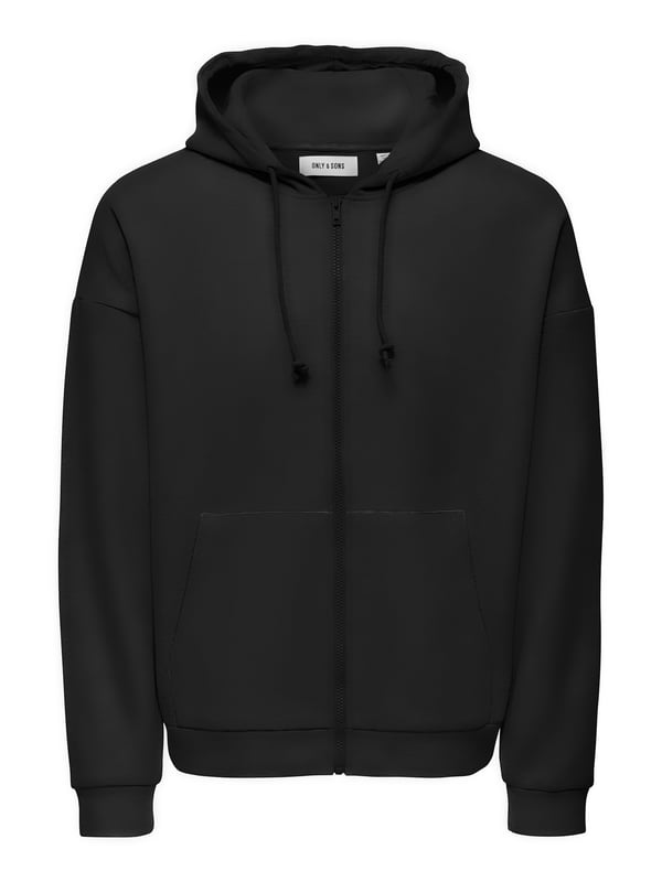 Diese Kapuzensweatjacke von Only & Sons ist der perfekte Begleiter für den Alltag. Mit ihrem normalen Schnitt und der angenehmen Passform bietet sie ein entspanntes Tragegefühl. Die Kapuze mit Tunnelzug sorgt für eine individuelle Anpassung, während der durchgehende Reißverschluss ein einfaches An- und Ausziehen ermöglicht. In den seitlichen Eingrifftaschen lassen sich kleine Essentials bequem verstauen. Gefertigt aus hochwertigen Materialien, bietet diese Jacke nicht nur hohen Tragekomfort, sondern auch eine lange Lebensdauer. Perfekt für lässige Streetwear-Outfits oder entspannte Tage zu Hause!
