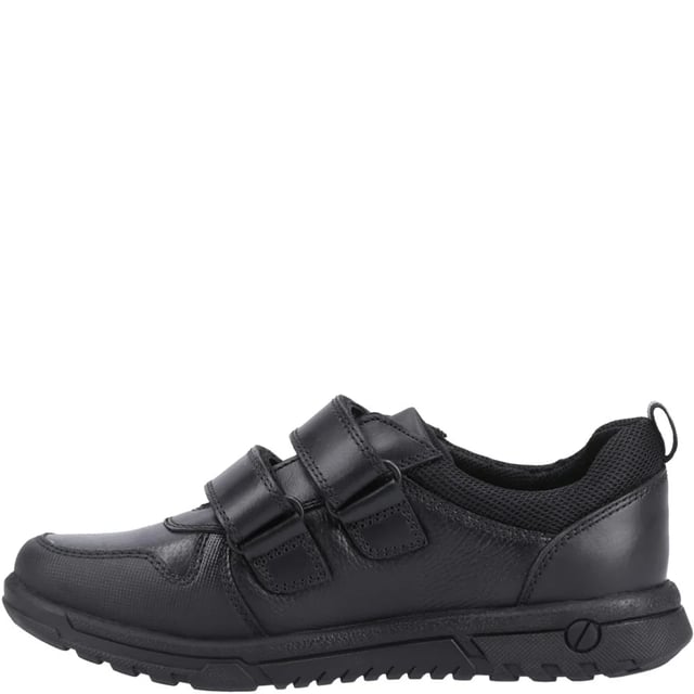 Hush Puppies SPENCER Boys Leather School Shoes Black

 Upper Material: Leather

Lining Material: Textile

Sole Material: Rubber

Closure/Fastening: Touch Fasten

Features: Comfort,Breathable

Toe Shape: Round

Shoe Width: Regular

Item Weight: 1.088 KG

Heel Height: Flat (Under 2.5cm)

Shoe Shaft Height: Low Top

Shoe Style: School

Gift Boxed: No
Product Code: HP_SPENCER_BLK