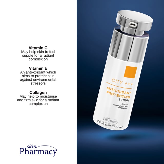 skinPharmacy Anti-Pollution Detoxifying Serum 30ml This detoxifying serum is crafted to combat pollution and rejuvenate your skin. Enriched with Sodium Ascorbyl Phosphate, a stable form of Vitamin C, it helps brighten the complexion and promote collagen synthesis for youthful skin. The inclusion of Tocopheryl Acetate, a potent antioxidant, protects against environmental stressors while nourishing the skin. With the added benefits of Bee Venom, known for its anti-inflammatory properties, this serum aids in soothing and revitalising the skin. The blend of natural ingredients, including Chondrus Crispus Powder and Collagen Amino Acids, works synergistically to hydrate and improve skin elasticity, leaving your skin feeling fresh, radiant, and healthy. Perfect for daily use, this serum is your go-to solution for a clearer and more vibrant complexion.