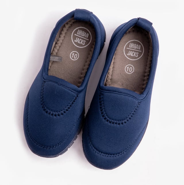 Shumo STINGRAY Unisex Infants Elasticated Slip-On Shoes Navy

 Upper Material: Synthetic

Lining Material: Textile

Sole Material: Synthetic

Closure/Fastening: Slip-On

Features: Comfort,Lightweight,Breathable

Toe Shape: Round

Shoe Width: Regular

Item Weight: 0.3 KG

Heel Height: Flat (Under 2.5cm)

Shoe Shaft Height: Low Top

Shoe Style: Plimsoll

Trainer Style: Casual

Gift Boxed: No
Product Code: STINGRAY-NAVY