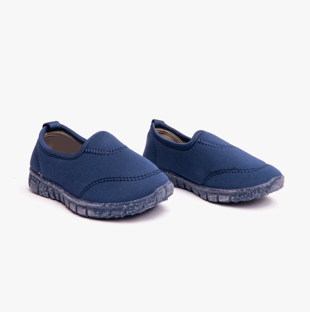 Shumo STINGRAY Unisex Infants Elasticated Slip-On Shoes Navy

 Upper Material: Synthetic

Lining Material: Textile

Sole Material: Synthetic

Closure/Fastening: Slip-On

Features: Comfort,Lightweight,Breathable

Toe Shape: Round

Shoe Width: Regular

Item Weight: 0.3 KG

Heel Height: Flat (Under 2.5cm)

Shoe Shaft Height: Low Top

Shoe Style: Plimsoll

Trainer Style: Casual

Gift Boxed: No
Product Code: STINGRAY-NAVY
