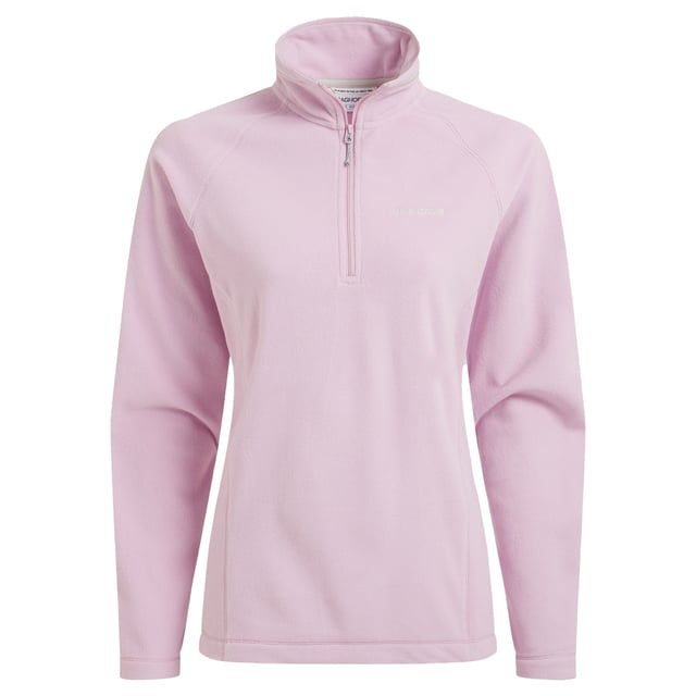 Materialzusammensetzung (%): 100% Polyester. Gewebe: Micro-Vlies. GSM (Gramm pro Quadratmeter): 280. Design: Logo, Unifarben. Kontrastnähte, Pflegeleicht, isolierend, Leicht, Schnelltrockend, Aus recycelten Materialien. Langärmlig. Reißverschluss. Länge: 66,04 cm. mit halbem Reißverschluss.