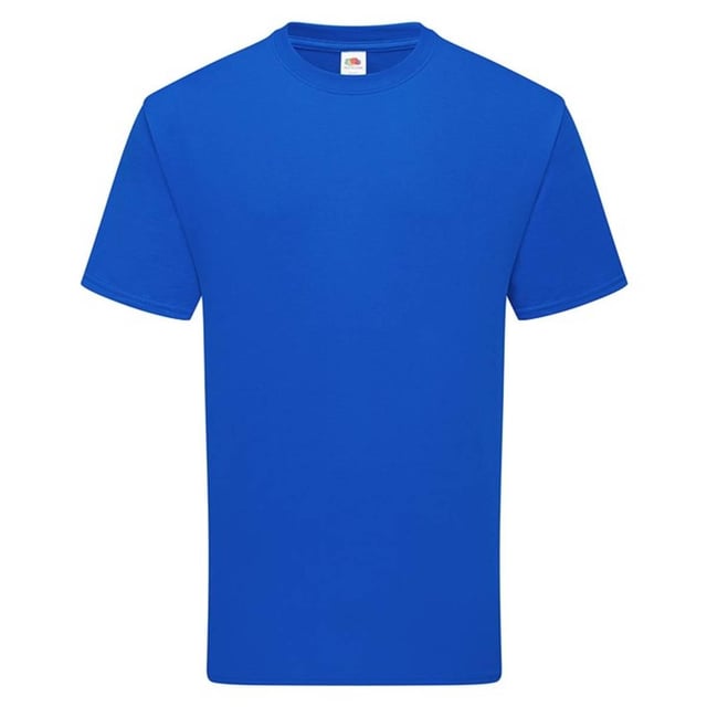 100% Combed Ring-Spun Natural Cotton. Fabric: Yarn. Design: Plain. Neckline: Crew Neck, Rib Knit. Sleeve-Type: Short-Sleeved. Self-fabric Shoulder-To-Shoulder Taping, Single Needle Stitching, Tearaway Label. Fit: Classic. 180gsm. S: 37 in. M: 40 in. L: 43 in. XL: 46 in. XXL: 49 in. 3XL: 52 in.