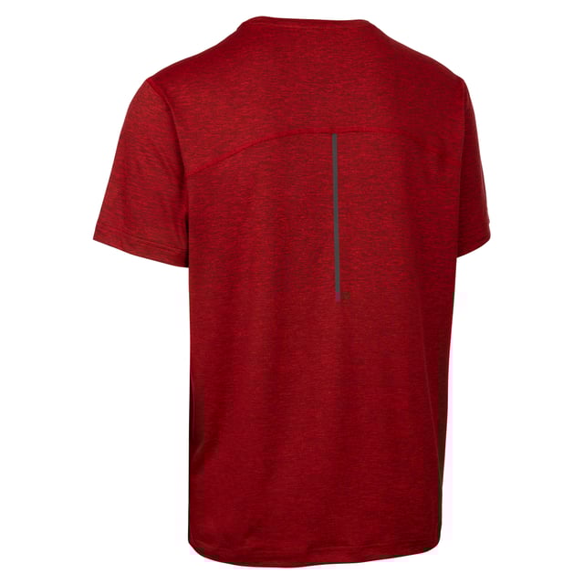 92% Polyester, 8% Elastan. Gewebetechnik: Antibakteriell, DLX, Schnell trocknend. Gewebe: Jerseyware, meliert. Design: Mit Streifendetail. Rundhalsausschnitt. Kurzärmlig. XXS: 84 cm. XS: 88,9 cm. S: 93,98 cm. M: 102 cm. L: 109 cm. XL: 116,84 cm. XXL: 121,92 cm. 3XL: 127 cm.
