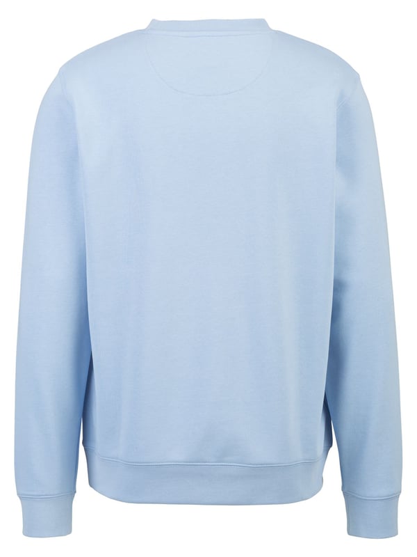 Het 19v69 ITALIA sweatshirt *NICO* maakt indruk met zijn eenvoudige elegantie en hoge comfort. De zachte katoen-polyestermix zorgt voor een aangenaam gevoel, terwijl de klassieke ronde halslijn en de normale pasvorm een perfecte pasvorm bieden, ideaal voor vrije tijd en dagelijks gebruik.
