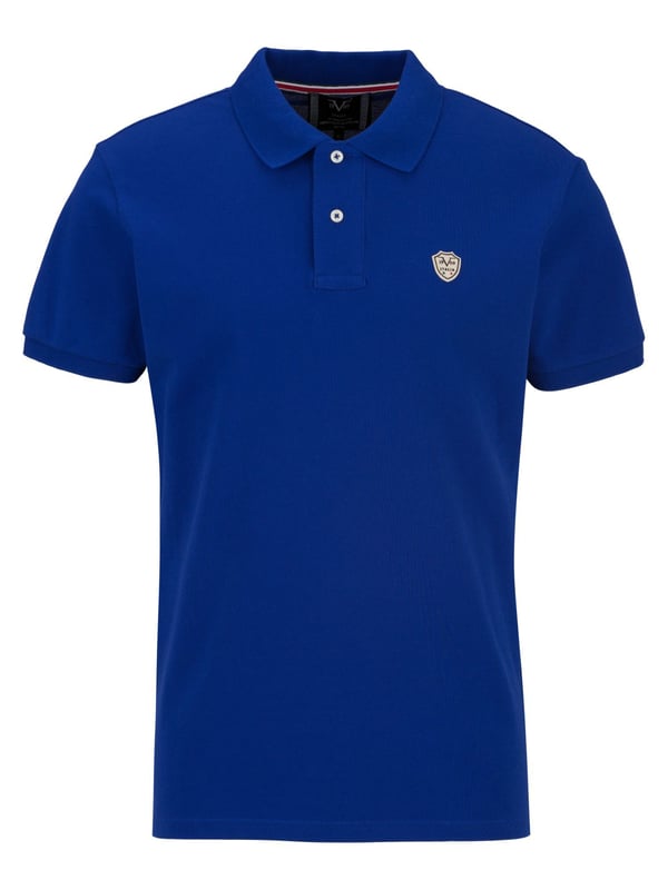 Het 19v69 ITALIA poloshirt *EMILIO* maakt indruk met zijn tijdloze stijl en hoge comfort. De polokraag met knoopsluiting geeft het shirt een elegante touch, terwijl de zachte katoenen stof en de normale pasvorm zorgen voor een perfecte pasvorm, ideaal voor vrije tijd en zaken.