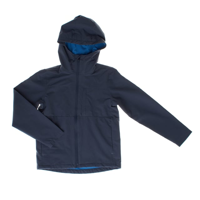 Windproof hooded jacket 802189 children Children's windbreaker jacket with a functional and modern design, ideal for cool climates.
Made from a lightweight and durable material, it features an adjustable hood for added protection from wind and rain.
The full-zip front closure makes it easy to wear, while the front slanted pockets, along with an additional zippered chest pocket, provide extra storage space for small items.
Long sleeves and a straight cut offer comfort and freedom of movement, making this jacket a versatile and practical choice for everyday wear or outdoor activities.
Composition: Exterior: 94% Nylon, 6% Elastane; Interior: 100% Polyester
Care:
- Machine wash cold on delicate cycle.
- Use mild detergents.
- Use dryer at low temperature.
- Iron at low temperatures.
- Do not dry clean.