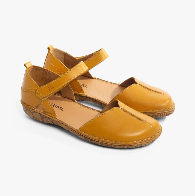Josef Seibel ROSALIE 42 Dames Sandalen Mango

* Bovenmateriaal: Leer
* Voeringmateriaal: Leer
* Zoolmateriaal: PU
* Sluiting: Klittenband
* Kenmerken: Comfort, Lichtgewicht
* Schoen breedte: Normaal
* Artikelgewicht: 0,4 KG
* Hakhoogte: Plat (Onder 2,5 cm)
* Sandalenstijl: Gesloten Teen
* Cadeauverpakking: Nee 
* Productcode: 79542-476857