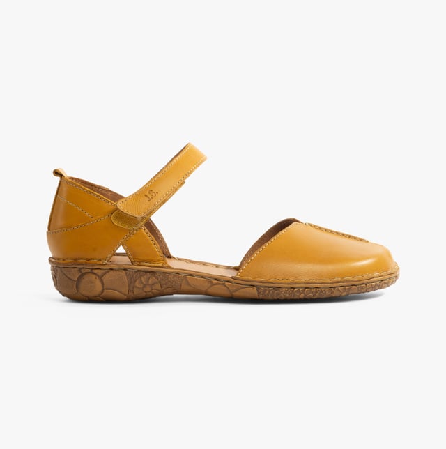 Josef Seibel ROSALIE 42 Dames Sandalen Mango

* Bovenmateriaal: Leer
* Voeringmateriaal: Leer
* Zoolmateriaal: PU
* Sluiting: Klittenband
* Kenmerken: Comfort, Lichtgewicht
* Schoen breedte: Normaal
* Artikelgewicht: 0,4 KG
* Hakhoogte: Plat (Onder 2,5 cm)
* Sandalenstijl: Gesloten Teen
* Cadeauverpakking: Nee 
* Productcode: 79542-476857