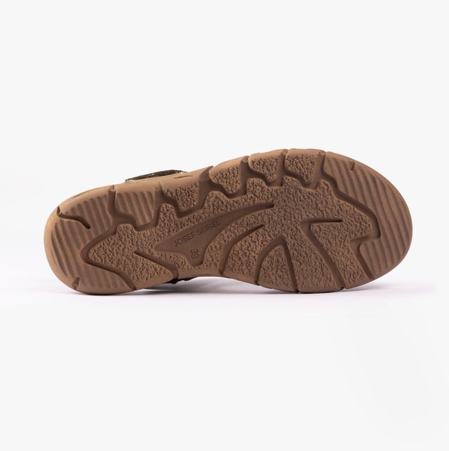 Josef Seibel BRENDA 08 Womens Sandals Khaki

  
 *   Upper Material: Leather 
 *  Lining Material: Leather 
 *  Sole Material: Rubber 
 *  Closure/Fastening: Touch Fasten 
 *  Features: Comfort,Lightweight 
 *  Shoe Width: Regular 
 *  Item Weight: 0.5 KG 
 *  Heel Height: Flat (Under 2.5cm) 
 *  Sandal Style: Open Toe 
 *  Gift Boxed: No  Product Code: 76808-932660
