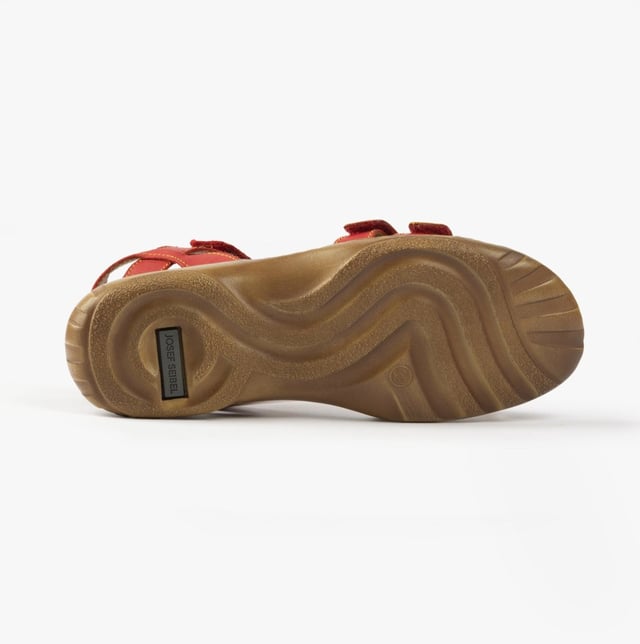 Josef Seibel DEBRA 62 Womens Sandals Rubin-Multi

  
 *   Upper Material: Leather 
 *  Lining Material: Leather 
 *  Sole Material: Rubber 
 *  Closure/Fastening: Touch Fasten 
 *  Features: Comfort,Lightweight 
 *  Shoe Width: Regular 
 *  Item Weight: 0.5 KG 
 *  Heel Height: Flat (Under 2.5cm) 
 *  Sandal Style: Open Toe 
 *  Gift Boxed: No  Product Code: 76762-476472