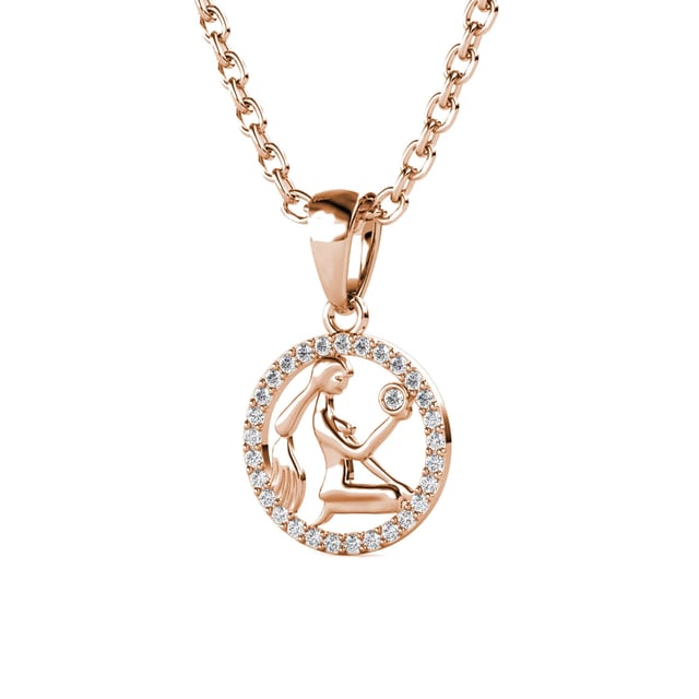 Composición: Latón Acabado: Chapado en oro rosa de 18 k Tipo de piedra: Cristal austriaco Número de piedras (piezas): 29 Color de la piedra: Cristal Longitud de la cadena (mm): 400 + 50