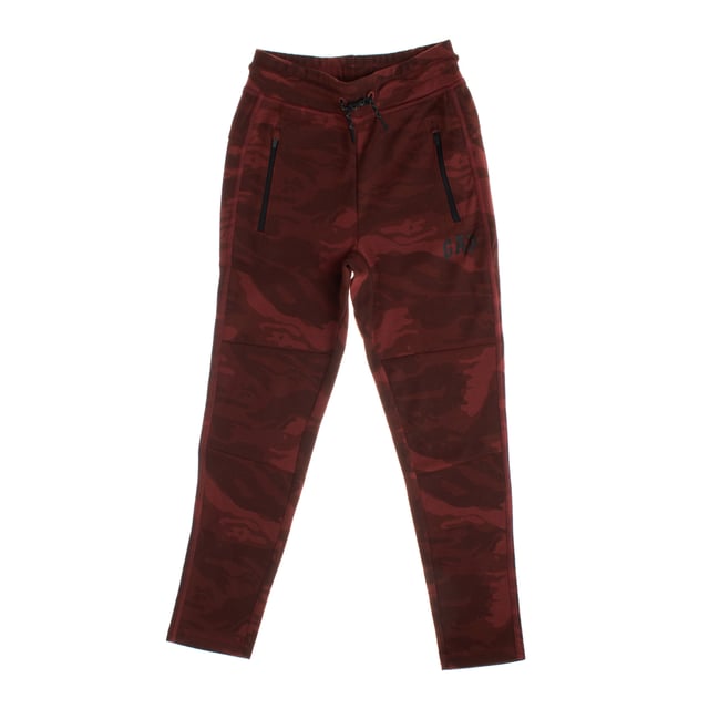 Jogger style sports pants for children, designed to provide comfort and style in any activity.

 Made from a soft, durable fabric, they offer freedom of movement and warmth.

 They feature an elastic waistband that can be adjusted with a drawstring, ensuring a personalized and comfortable fit.

 Front zip pockets offer secure storage for small items, while the GAP logo on the top adds a distinctive, modern touch.

 These pants are perfect for sports activities or everyday casual wear, providing style and functionality.
 Composition: 83% Cotton, 17% Polyester
 Care:
- Machine wash cold.
 - Use similar colors in the wash.
 - Avoid the use of bleaches.
 - Dry at low temperature in the dryer.
 - Iron at low temperature.
 - Do not dry clean.