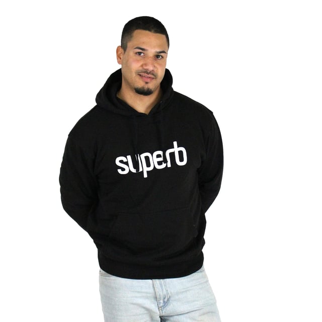 Elevate your style with the Puffy Mode Men's Sweatshirt, a versatile and comfortable garment designed for everyday wear. Perfect for a relaxed, urban look.

 Details:
 - Hood with adjustable drawstring.
 - Front kangaroo pocket.
 - Ribbed cuffs and hem.
 - Embossed brand logo.
 - Plush interior.
 - Cotton.

 This men's hoodie is a great choice for those looking for a comfortable, versatile and stylish piece for their casual wardrobe. It can be easily paired with jeans or shorts, and is suitable for a variety of occasions.
 Composition: 73% Cotton, 20% Polyester, 7% Viscose
 Care:
Wash at maximum temperature 30º.
 Iron at low temperature.
 Do not tumble dry.
 Do not use bleach.