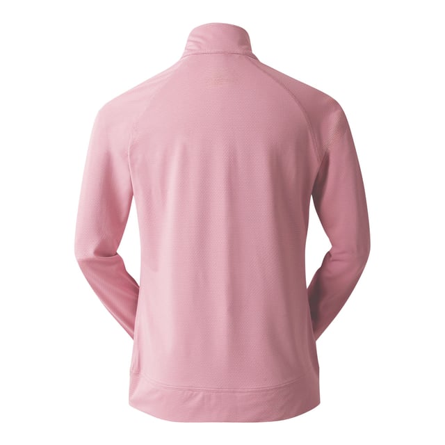 90% Polyester, 10% Elastane. Design: Logo, Plain. 170gsm. Fabric Technology: UV Protection. Neckline: Collared. Lightweight. Sleeve-Type: Long-Sleeved. Pockets: 2 Side Pockets, Zip. Fastening: Full Zip. UV Rating: UV 50+. 8 UK: 32 in. 10 UK: 34 in. 12 UK: 36 in. 14 UK: 38 in. 20 UK: 45 in. 18 UK: 43 in. 16 UK: 40 in.