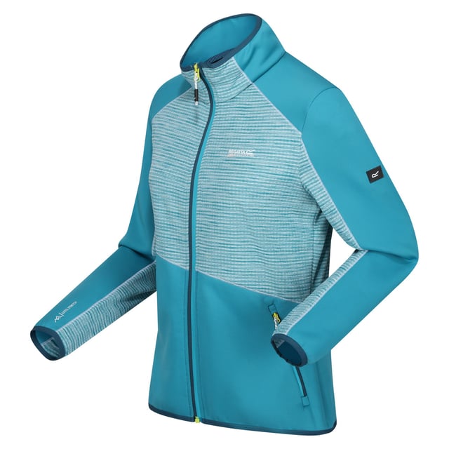 Elastan, Polyamid, Polyester. Gewebe: Extol-Stretch, Jerseyware. Design: Blockfarben, Ergonomisch, Logo, Mit Streifen. GSM (Gramm pro Quadratmeter): 235. Gewebetechnik: langlebig, Wasserabweisend, Flexibel, Leicht, wasserabweisend. Hoch geschnitten. Langärmlig. Mit Stretch. Taschenart: Zwei Seitentaschen, Reißverschluss. Durchgehender Reißverschluss. Denier: 20. Nachhaltigkeit: Aus recyceltem Material.