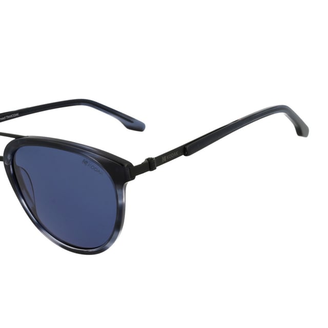 If you like to wear the latest in fashion and accessories are vital for your overall image, don't miss out on the Kodak FI40004 Men's Sunglasses.

 Shape and design:
 These Kodak men's sunglasses feature a soft cat-eye shape and double bridge.

 Frame Material:
 Made from acetate, a lightweight, durable and high-quality material, these sunglasses offer comfort and a refined finish.

 Sideburns:
 The temples are also made of acetate, matching the frame material.

 Brand details:
 They include the engraved Kodak logo on the temples, ensuring authenticity and quality in design.

 Glasses:
 Polarized: Yes.
 Progression: Yes, compatible with progressive lenses.
 Graduation: Yes, adaptable to prescription lenses.
 100% UV400 protection.

 The color of the sunglasses lenses may vary slightly from the images due to lighting effects or adjustments in the material finish, but they will always retain their style and quality!
 Measures: Lens height: 46 mm. Lens width: 55 mm. Bridge: 19 mm. Temples: 145 mm.
 Composition: Acetate
 Care:
Use a microfiber cloth to clean the lenses and avoid scratches.