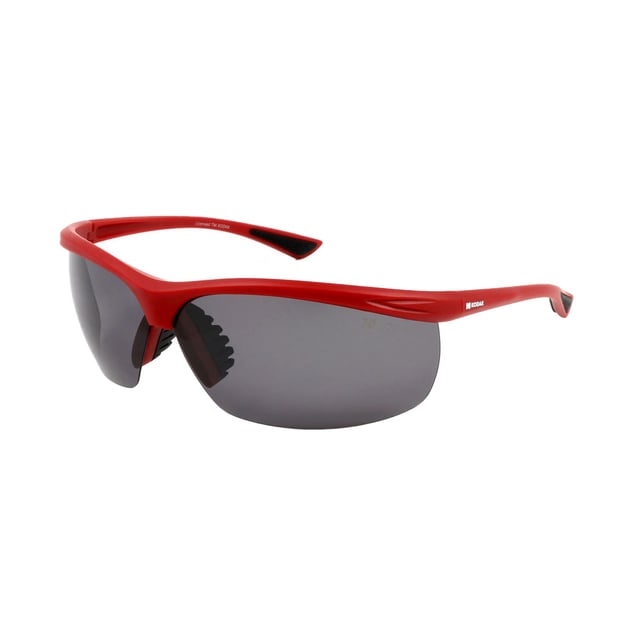 These Kodak men's sunglasses combine a sporty and modern design with vibrant details that make them stand out.

 Shape and design:
 - Kodak rectangular half-frame sunglasses.

 Frame Material:
 - Made of TR90 Nylon, an ultra-light, flexible and resistant material, these sunglasses guarantee comfort all day long.

 Sideburns:
 - The temples are also made of TR90, matching the frame material.

 Brand details:
 - Kodak branding on temples.

 Glasses:
 - Polarized: Yes.
 - Progression: Not allowed.
 - Graduation: Not allowed.
 - 100% UV400 protection.

 The color of the sunglasses lenses may vary slightly from the images due to lighting effects or adjustments in the material finish, but they will always retain their style and quality!
 Measures: Lens height: 42 mm. Lens width: 78 mm. Bridge: 8 mm. Temples: 125 mm.
 Composition: Nylon TR90
 Care:
Use a microfiber cloth to clean the lenses and avoid scratches.