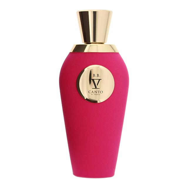 V Canto B.B. Extrait de Parfum 100ml B.B. by V Canto is a Floral Woody Musk fragrance for women and men created by Paolo Terenzi and launched in 2022. This scent opens with a citrusy blend of Lemon, Bitter Orange, Bergamot, and Bulgarian Rose, offering an uplifting and bright introduction. The heart reveals a sophisticated blend of Lavender, Cumin, Ylang-Ylang, Lotus, and Pepper, adding floral and spicy complexity. As it settles, the fragrance deepens with a rich base of Myrrh, Oakmoss, Musk, Sandalwood, and Birch, creating a warm and earthy finish. Perfect for those who enjoy a dynamic fragrance with floral brightness, woody depth, and musky warmth.
