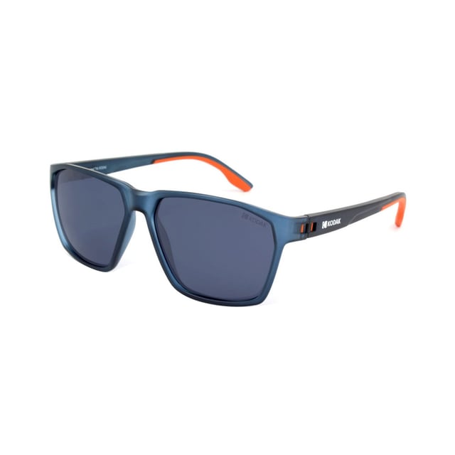 These Kodak men's sunglasses combine a classic, modern design with discreet details that add sophistication.

 Shape and design:
 - Kodak square sunglasses, ideal for a versatile and timeless style.

 Frame Material:
 - Made of TR90 Nylon, an ultra-light, flexible and resistant material, these sunglasses guarantee comfort all day long.

 Metal temples:
 - The temples are also made of TR90, matching the frame material.

 Sideburns:
 - Kodak branding on temples.

 Glasses:
 - Polarized: Yes.
 - Progression: Yes, compatible with progressive lenses.
 - Graduation: Yes, adaptable to your visual needs.
 - 100% UV400 protection.

 The color of the sunglasses lenses may vary slightly from the images due to lighting effects or adjustments in the material finish, but they will always retain their style and quality!
 Measures: Lens height: 44 mm. Lens width: 59 mm. Bridge: 15 mm. Temples: 145 mm.
 Composition: Nylon TR90
 Care:
Use a microfiber cloth to clean the lenses and avoid scratches.