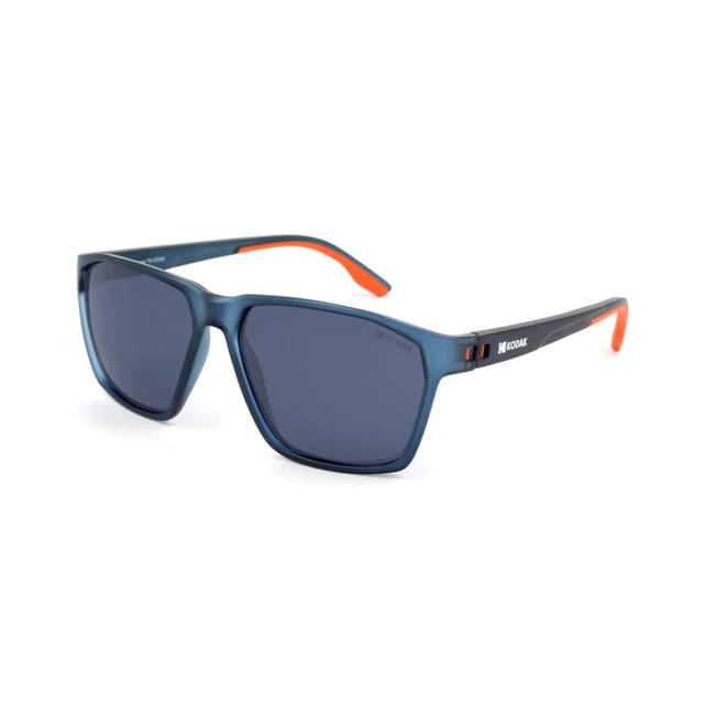 These Kodak men's sunglasses combine a classic, modern design with discreet details that add sophistication.

 Shape and design:
 - Kodak square sunglasses, ideal for a versatile and timeless style.

 Frame Material:
 - Made of TR90 Nylon, an ultra-light, flexible and resistant material, these sunglasses guarantee comfort all day long.

 Metal temples:
 - The temples are also made of TR90, matching the frame material.

 Sideburns:
 - Kodak branding on temples.

 Glasses:
 - Polarized: Yes.
 - Progression: Yes, compatible with progressive lenses.
 - Graduation: Yes, adaptable to your visual needs.
 - 100% UV400 protection.

 The color of the sunglasses lenses may vary slightly from the images due to lighting effects or adjustments in the material finish, but they will always retain their style and quality!
 Measures: Lens height: 44 mm. Lens width: 59 mm. Bridge: 15 mm. Temples: 145 mm.
 Composition: Nylon TR90
 Care:
Use a microfiber cloth to clean the lenses and avoid scratches.