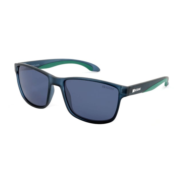 These Kodak men's sunglasses combine a classic, modern design with discreet details that add sophistication.

 Shape and design:
 - Kodak square-shaped sunglasses, ideal for a versatile and timeless style.

 Frame Material:
 - The frame of these sunglasses is made of polycarbonate, a material known for its impact resistance and lightness.

 Sideburns:
 - The temples are also made of polycarbonate, matching the frame material.

 Brand details:
 - Kodak branding on temples.

 Glasses:
 - Polarized: Yes.
 - Progression: Yes, compatible with progressive lenses.
 - Graduation: Yes, adaptable to your visual needs.
 - 100% UV400 protection.

 The color of the sunglasses lenses may vary slightly from the images due to lighting effects or adjustments in the material finish, but they will always retain their style and quality!
 Measures: Lens height: 39 mm. Lens width: 54 mm. Bridge: 17 mm. Temples: 140 mm.
 Composition: Polycarbonate
 Care:
Use a microfiber cloth to clean the lenses and avoid scratches.