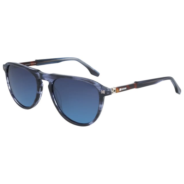 If you like to wear the latest in fashion and accessories are vital for your overall image, don't miss out on the Kodak FI40022 Unisex Sunglasses.

 Shape and design:
 - These Kodak sunglasses have a renewed aviator shape.

 Frame Material:
 Made from acetate, a lightweight, durable and high-quality material, these sunglasses offer comfort and a refined finish.

 Sideburns:
 - The temples are also made of acetate, matching the frame material.

 Brand details:
 - Kodak branding on temples.

 Glasses:
 - Polarized: Yes.
 - Progression: Yes, compatible with progressive lenses.
 - Graduation: Yes, adaptable to your visual needs.
 - 100% UV400 protection.

 The color of the sunglasses lenses may vary slightly from the images due to lighting effects or adjustments in the material finish, but they will always retain their style and quality!
 Measures: Lens height: 42 mm. Lens width: 53 mm. Bridge: 19 mm. Temples: 145 mm.
 Composition: Acetate
 Care:
Use a microfiber cloth to clean the lenses and avoid scratches.