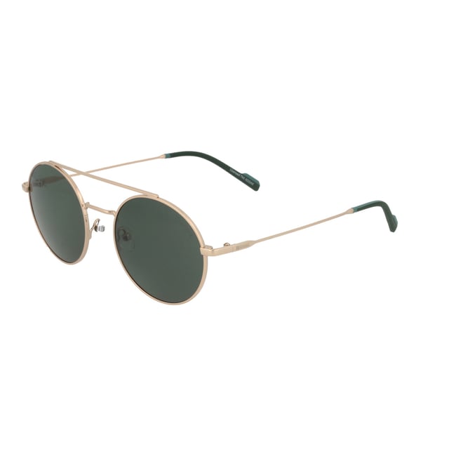CF90000 Round Polarized Sunglasses for Men and Women These casual Kodak sunglasses combine classic design and functionality with a metal frame and round polarized lenses. They offer reliable UV protection, reflecting the quality and optical precision characteristic of the Kodak brand.
Shape and design:
- These Kodak sunglasses have a classic round shape.
- Double bridge.
Frame Material:
- The frame of these glasses is made entirely of metal.
- The use of metal provides durability, lightness and an elegant finish to the frame.
Metal temples:
- The temples are also made of metal, matching the frame material.
- The metal on the temples adds strength and stability to the structure of the glasses.
Brand details:
- Kodak branding on temples.
Glasses:
- The lenses are polarized.
- Progressive: Yes.
- Adjustable: Yes.
- 100% UV400 protection.
The color of the sunglasses lenses may vary slightly from the images due to lighting effects or adjustments in the material finish, but they will always retain their style and quality!
Measures: Lens height: 47 mm. Lens width: 51 mm. Bridge: 20 mm. Temples: 145 mm.
Composition: Metal
Care:
Use a microfiber cloth to clean the lenses and avoid scratches.