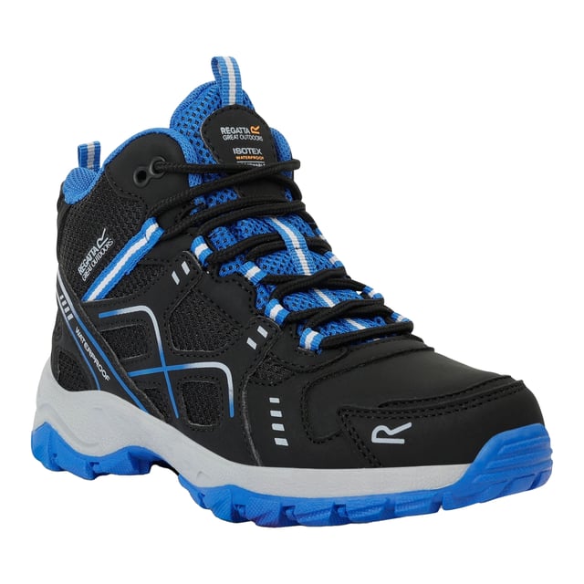 Upper: Mesh, Polyester, PU (Polyurethane). Lining: Breathable. Insole: Cushioned, EVA, Shock Absorbing. Outsole: TPR. 7 Eyelets. Fabric Technology: Isotex, Waterproof, Windproof. Die Cut Footbed, Pull Tab, Sealed Seams. Flat. Cut: Low. Design: Contrast, Logo. Toe Style: Round. Fastening: Lace Up.