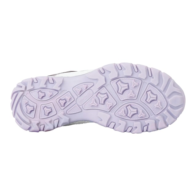 Regatta Childrens/Kids Vendeavour Walking Boots (Deep Plum/Lilac Frost) Upper: Mesh, Polyester, PU (Polyurethane). Lining: Breathable. Insole: Cushioned, EVA, Shock Absorbing. Outsole: TPR. 7 Eyelets. Fabric Technology: Isotex, Waterproof, Windproof. Die Cut Footbed, Pull Tab, Sealed Seams. Flat. Cut: Low. Design: Contrast, Logo. Toe Style: Round. Fastening: Lace Up.