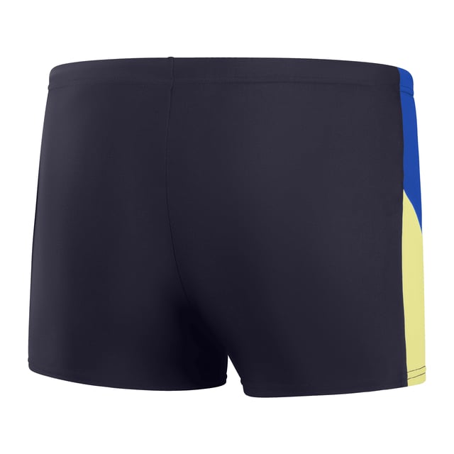 Simple styling for everyday swim sessions. A Speedo favourite  the Dive Aquashort from our much-loved Classics range is ideal for everyday training and comes in a two-tone side panel design with a drawstring waist for a comfortable fit. A great choice for regular pool sessions  our EnduraFlex fabric offers higher chlorine resistance than standard swimwear fabrics and fits like new for longer with CREORA® HighClo™. In addition  nylon yarns in the EnduraFlex fabric are made from 100% pre-consumer waste  such as waste fabric from factories.