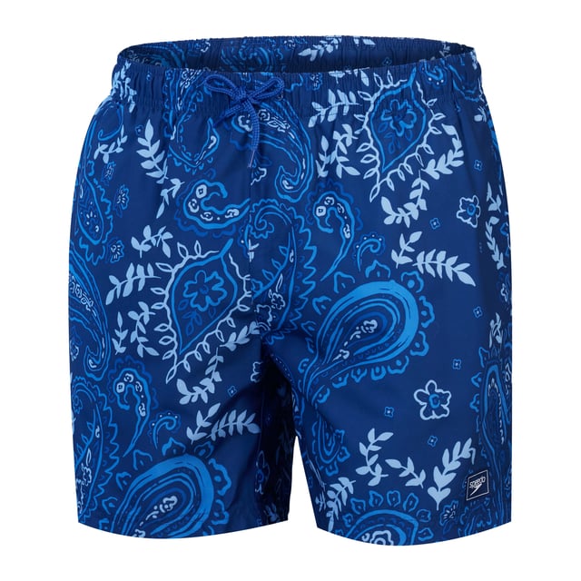 Classic beach style. Simple yet stylish  the Prime Leisure 16in Watershort has timeless appeal and looks sleek in understated blue. The brushed-finish fabric is soft to touch  while the side pocket drainage ensures it feels lightweight in and out of the water. An internal drawcord allows you to adjust the fit so you feel secure