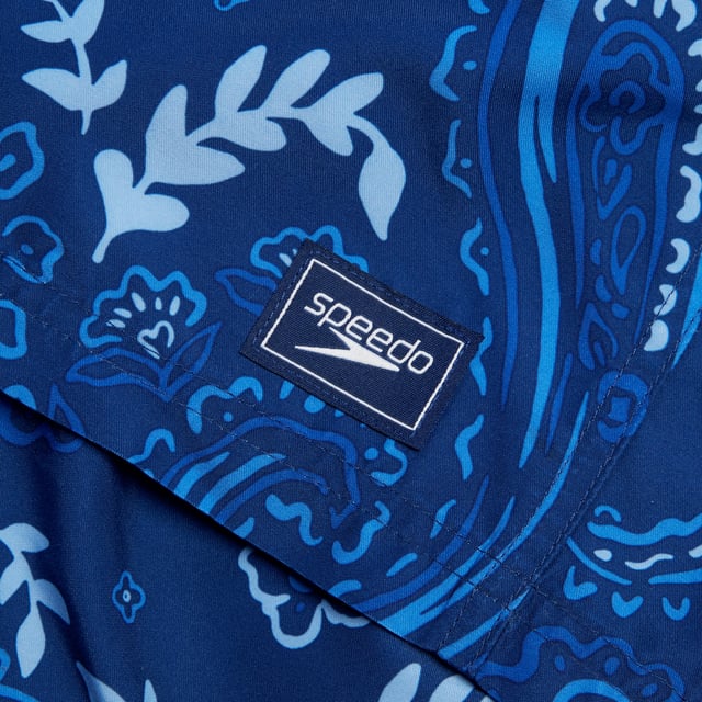 Classic beach style. Simple yet stylish  the Prime Leisure 16in Watershort has timeless appeal and looks sleek in understated blue. The brushed-finish fabric is soft to touch  while the side pocket drainage ensures it feels lightweight in and out of the water. An internal drawcord allows you to adjust the fit so you feel secure