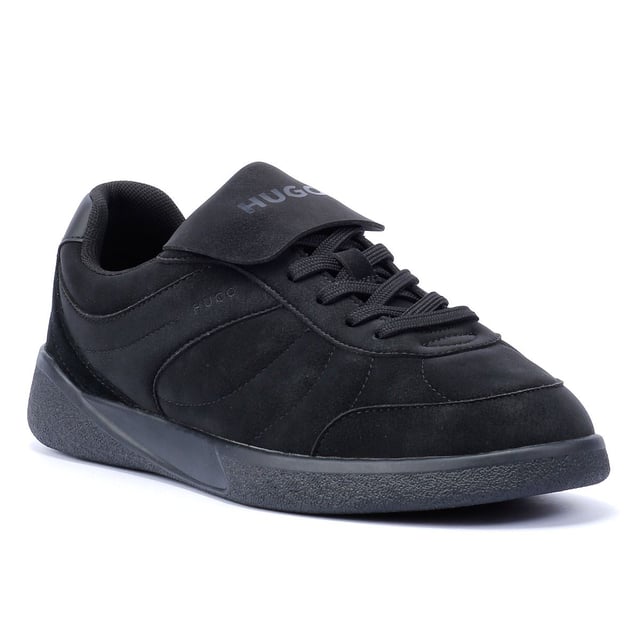 Trendy sneakers featuring a faux nubuck upper for a sleek finish. Designed with a foldable tongue for versatile styling and a durable rubber sole for all-day comfort and support.