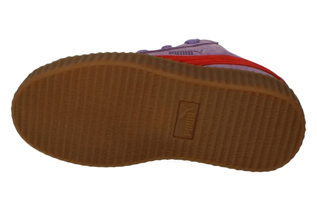 Puma Creeper Phatty Trainers The Puma Creeper Phatty Trainers combine edgy design with everyday comfort. Featuring a sleek upper construction, these trainers deliver a bold, contemporary look suitable for any style. The signature creeper-style platform sole adds height and a modern twist while ensuring reliable grip and durability.