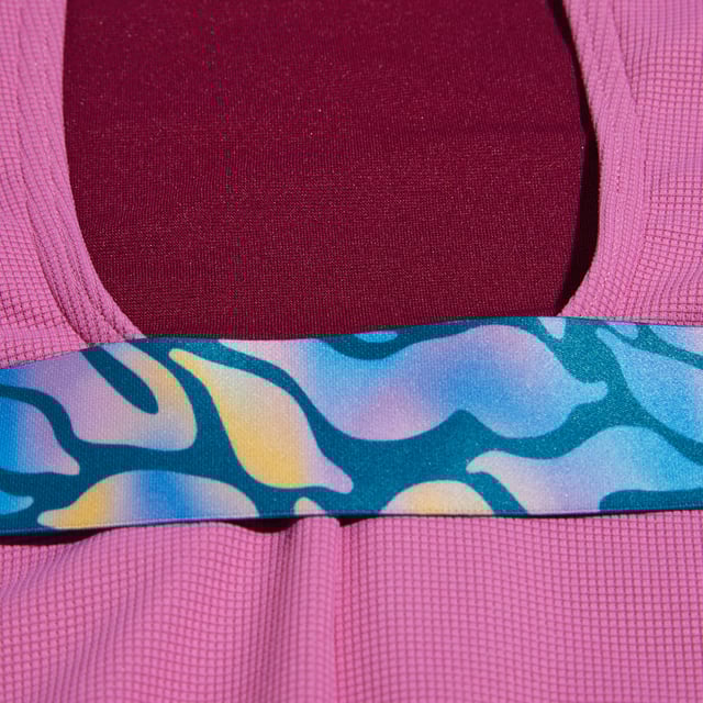 Womens Speedo Belted Deep U-Back 1 Piece Swimsuit in pink.Jump into the textured swimwear trend wearing this gorgeous purple U-Back swimsuit  which is cut from a comfortable and stylish ribbed-texture nylon fabric. The scoop neck  stunning deep U back  and high-cut leg provide an on-trend fit that’s comfortable and modern. We’ve lined this swimsuit at the front and back for your comfort and modesty. Made using recycled Nylon yarnsRef: 800307415354Please note that returns will only be accepted if the hygiene label is still attached to the product.