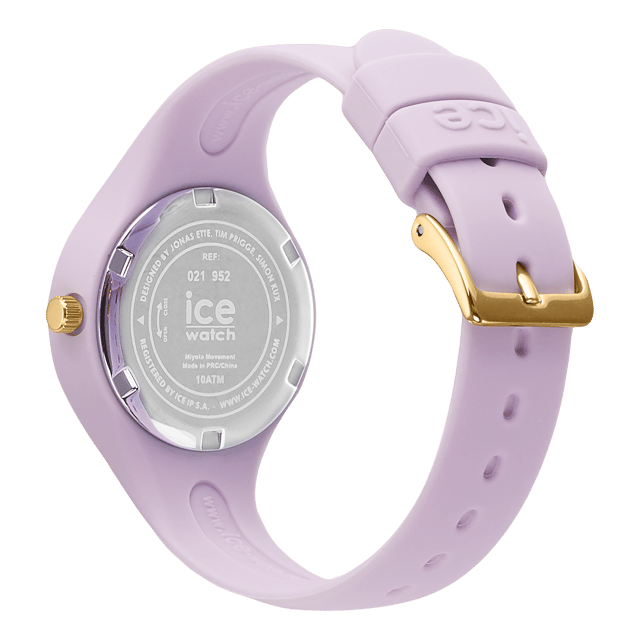 This Ice Watch Ice Fantasia - Butterfly Lilac Analogue Watch for Girls is the perfect timepiece to wear or to gift. It's Lilac 28 mm Round case combined with the comfortable Lilac Silicone watch band will ensure you enjoy this stunning timepiece without any compromise. Operated by a high quality Quartz movement and water resistant to 10 bars, your watch will keep ticking. Fall for a light and refined purple with ICE fantasia - Butterfly Lilac! High quality 19 cm length and 12 mm width Lilac Silicone strap with a Buckle Case diameter: 28 mm,case thickness: 9 mm, case colour: Lilac and dial colour: Multicolour