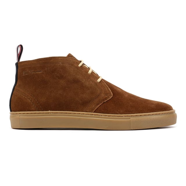 Ben Sherman Parka Herren Wildleder Stiefel In Braun Chukka Stiefel mit einem hochwertigen Wildleder-Obermaterial für einen eleganten, zeitlosen Look. Verfügt über eine strapazierfähige Gummisohle für überragende Traktion und Komfort. Perfekt für lässige und smart-casual Styling.