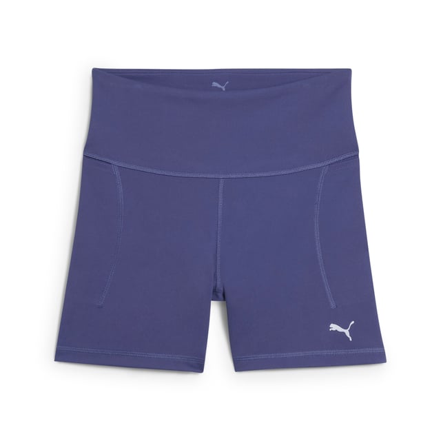 PRODUCT STORY: Train like never before in these high-waisted shorts, sculpting your every move. CLOUDSPUN fabric wicks moisture for peak performance, while a tight, streamlined fit enhances your workout. With hardcore softness and premium comfort, push through your routine in style. FEATURES & BENEFITS: Made with at least 70% recycled materials; dryCELL: Performance technology designed to wick moisture from the body and keep you free of sweat during exercise; CLOUDSPUN: Custom-milled performance poly/spandex blend, this fabric meets the highest performance standards while still feeling like an ultra soft cotton. DETAILS: Tight fit; 250 gsm, interlock; Sculpting design lines; High rise; PUMA branding details.  Our model is 174 cm tall and is wearing size S UK.