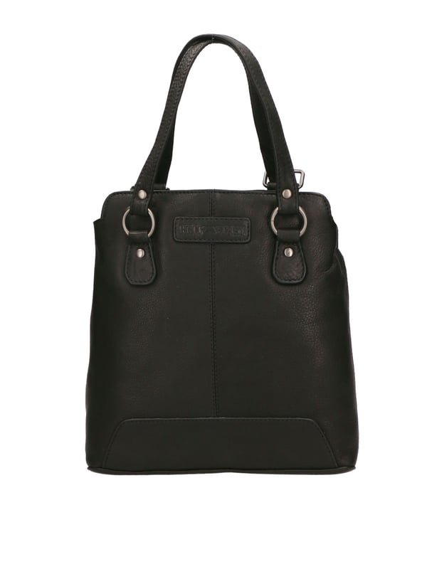 Bolso bandolera convertible en mochila de hombre. El cierre es con cremallera. Los bolsillos internos son dos con cremallera y dos abiertos. Los bolsillos externos son uno en la espalda con cremallera. La bandolera es ajustable en piel. El mango es de piel. Hay dos compartimentos internos. El material exterior es auténtica piel de becerro engrasada. Internamente está forrado en tejido 70% algodón - 30% poliéster. Medidas: 19x27x11 cm. Producto de moda