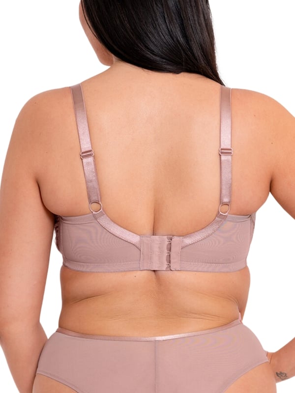 Curvy Kate Amaze Balcony Bra. With its shape based on the popular Curvy Kate Victory design this non padded balcony bra has a curved centre front and central pull strap position as well as a four section design for uplift and forward projection. The product is recommended for hand wash only.