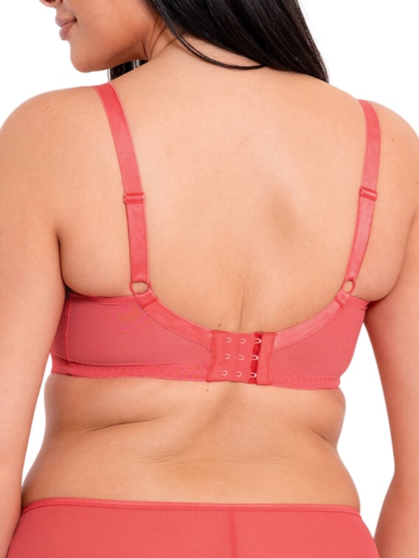 Curvy Kate Victory Balcony Bra. With side support, double-layered mesh sheer cup and four section design for uplift and forward projection. The product is recommended for hand wash only.