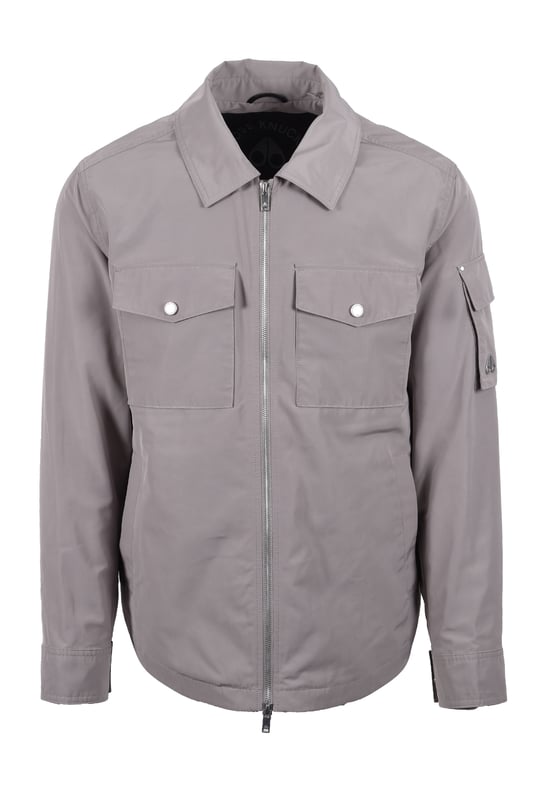 Moose Knuckles Charlesbourg Jacket Dusk Moose Knuckles Charlesbourg Jacket in Dusk
The Moose Knuckles Charlesbourg Overshirt in Dusk offers a refined, minimalist touch to your outerwear. Perfect for transitional weather, this lightweight and weather-resistant piece provides a versatile layer. It features a practical full-zip closure, two buttoning chest pockets, and two convenient slip-side pockets. A subtle metal logo badge on the upper left sleeve adds a signature touch. Crafted from 100% polyester, this overshirt combines comfort and durability.
Features
Full-zip closure: Provides easy on and off and adjustable warmth.
Two buttoning chest pockets: Offer secure storage for essentials.
Two slip-side pockets: Provide additional hand warmth and storage.
Small metal logo badge on the upper left sleeve.
100% Polyester construction: Ensures durability and weather resistance.
Style code: M15MJ142