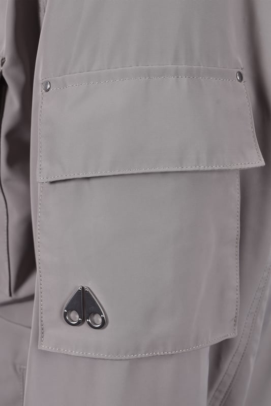 Moose Knuckles Charlesbourg Jacket Dusk Moose Knuckles Charlesbourg Jacket in Dusk
The Moose Knuckles Charlesbourg Overshirt in Dusk offers a refined, minimalist touch to your outerwear. Perfect for transitional weather, this lightweight and weather-resistant piece provides a versatile layer. It features a practical full-zip closure, two buttoning chest pockets, and two convenient slip-side pockets. A subtle metal logo badge on the upper left sleeve adds a signature touch. Crafted from 100% polyester, this overshirt combines comfort and durability.
Features
Full-zip closure: Provides easy on and off and adjustable warmth.
Two buttoning chest pockets: Offer secure storage for essentials.
Two slip-side pockets: Provide additional hand warmth and storage.
Small metal logo badge on the upper left sleeve.
100% Polyester construction: Ensures durability and weather resistance.
Style code: M15MJ142