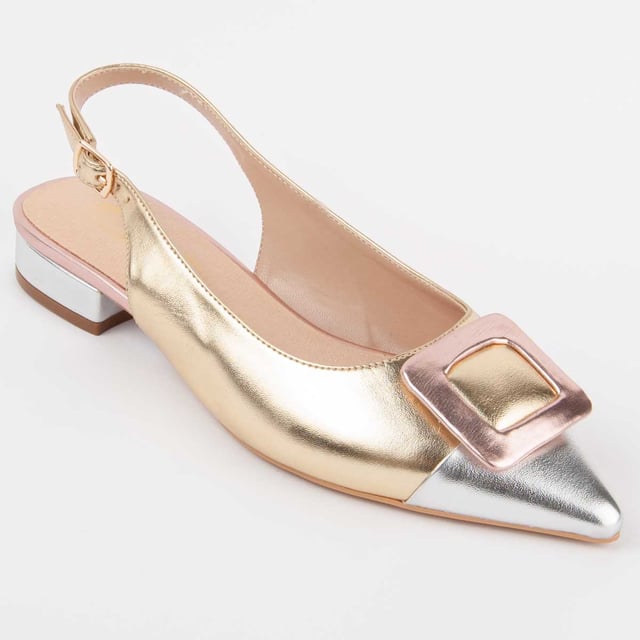 Casual Ballerinas für Damen. Innensohle aus 100% natürlichem Leder. Bequeme Passform. Hergestellt von anderen Marken für unsere Marke.