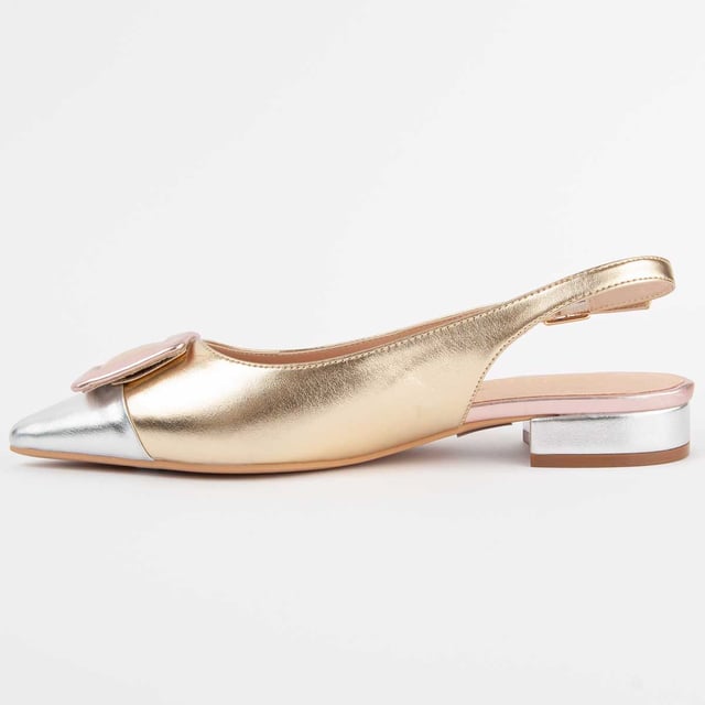 Casual Ballerinas für Damen. Innensohle aus 100% natürlichem Leder. Bequeme Passform. Hergestellt von anderen Marken für unsere Marke.