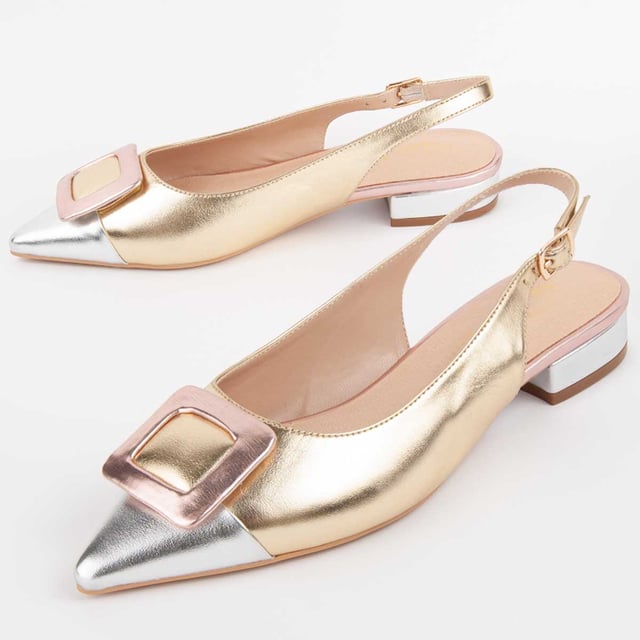 Casual Ballerinas für Damen. Innensohle aus 100% natürlichem Leder. Bequeme Passform. Hergestellt von anderen Marken für unsere Marke.