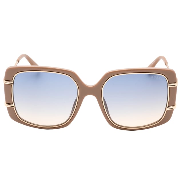 Lens Width = 57mm, Nose Bridge Width = 20mm, Arm Length = 140mm, Experience luxury and sophistication with the Sunglass. Crafted from the finest materials, these sleek sunglasses feature 100% UVA/UVB protection and refined metallic accents., Sunglasses, Sunglasses Case, Cleaning Cloth and Care Instructions all Included, 100% Protection Against UVA &amp; UVB Sunlight and Conform to British Standard EN 1836:2005, Beige Sunglass