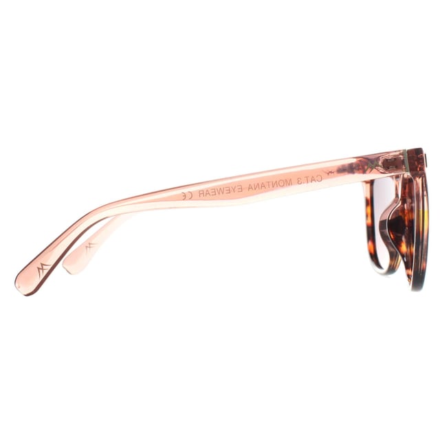 Montana Butterfly Womens Shiny Clear Pink Turtle Grey Pink Gradient Polarized MP190  Sunglasses offer a perfect combination of style, comfort, and protection for those who demand both performance and fashion. Designed with high-quality lenses that provide superb UV protection, these sunglasses shield your eyes from harmful sun exposure while reducing glare for improved clarity. The lightweight, robust frame ensures a secure and comfortable fit, making them ideal for extended wear during outdoor activities like hiking, driving, or sports.