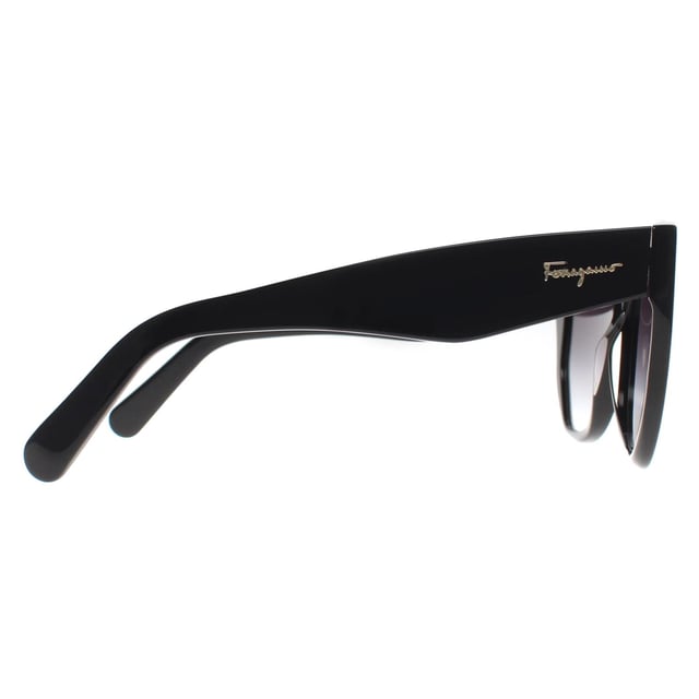 Salvatore Ferragamo Cat Eye Womens Black Grey Gradient SF1061S  Sunglasses feature a stylish, modern frame with clean lines. Designed for comfort and durability, they offer superior UV protection for everyday wear.